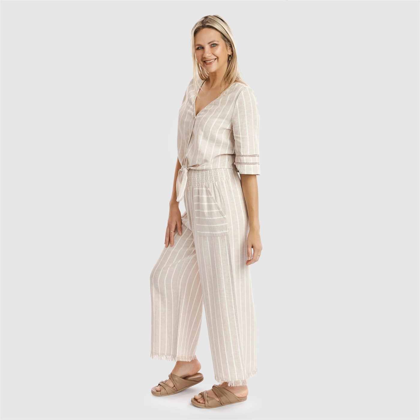 Piping Hot Kimono Sleeve Blouse 5 of 6