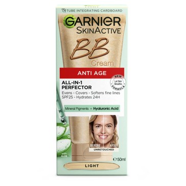 Garnier SkinActive Perfecting Care All-In-One BB Cream Anti Age - Light