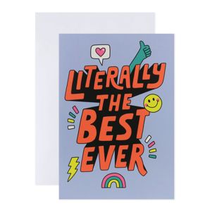 Hallmark Interactive Sound Birthday Card - Literally the Best Ever product image