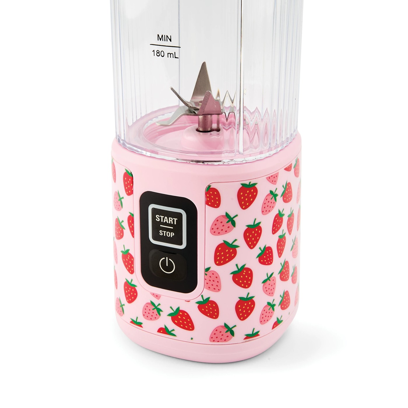 Anko Portable USB Blender - Strawberry 5 of 6