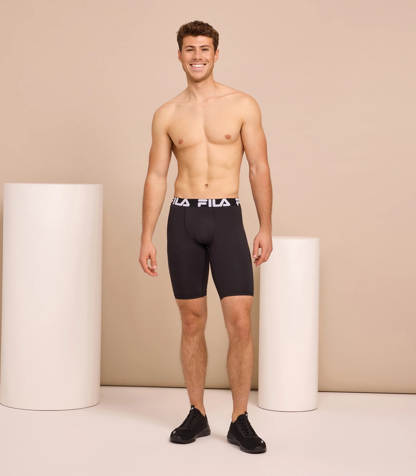 Fila compression hot sale shorts