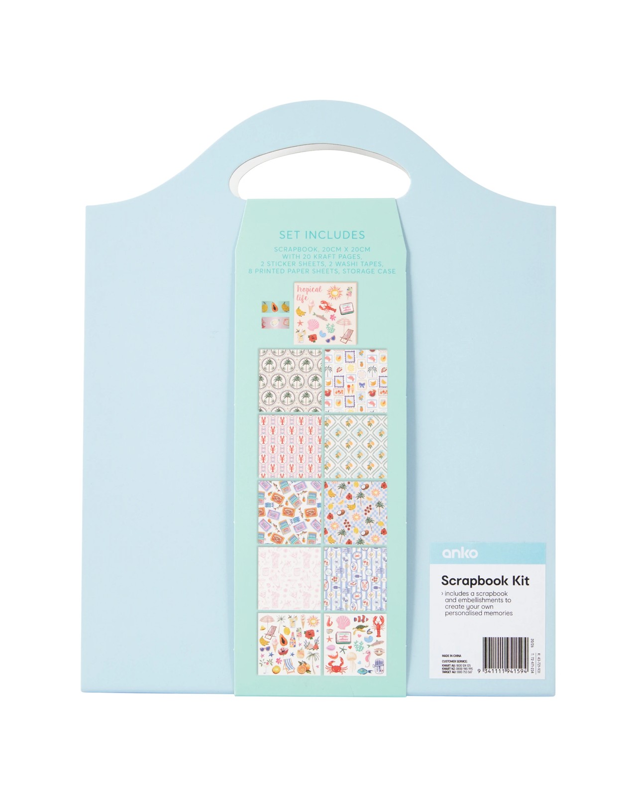 Anko Scrapbook Kit - Tropical Life 5 of 5