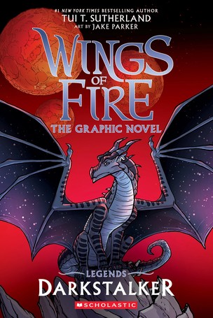 Legends Darkstalker: Wings of Fire The Graphic Novel by Tui T. Sutherland - Book
