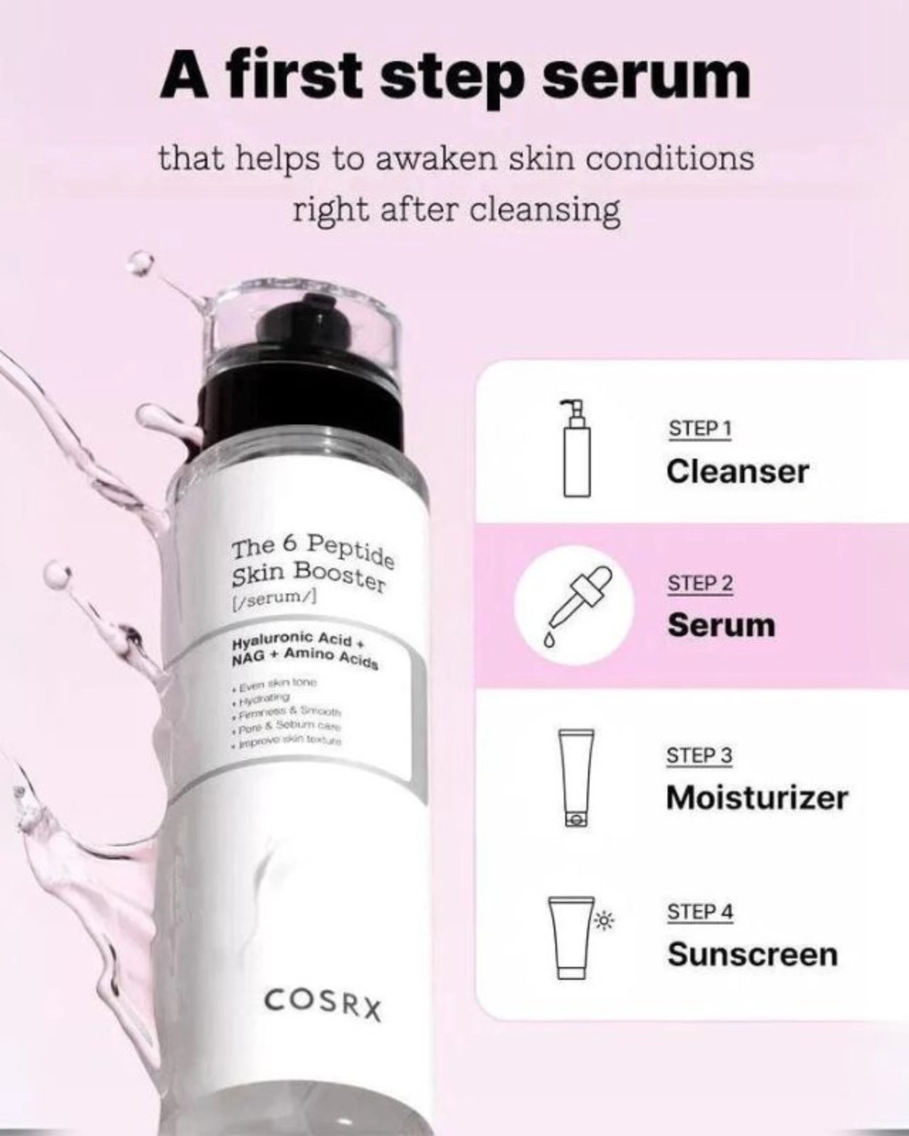 The 6 Peptide Skin Booster Serum 150ml 4 of 5