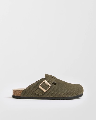 Leather Moulded Cork Mule - Laylah