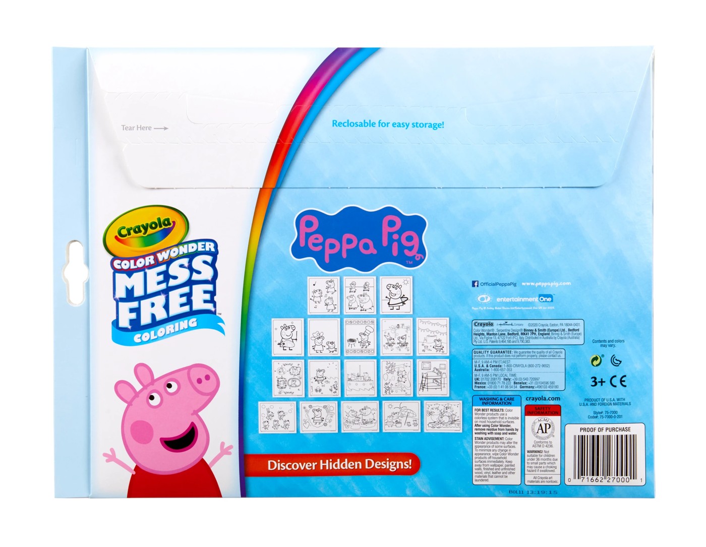 Crayola Peppa Pig Colour Wonder Colouring 4 of 4