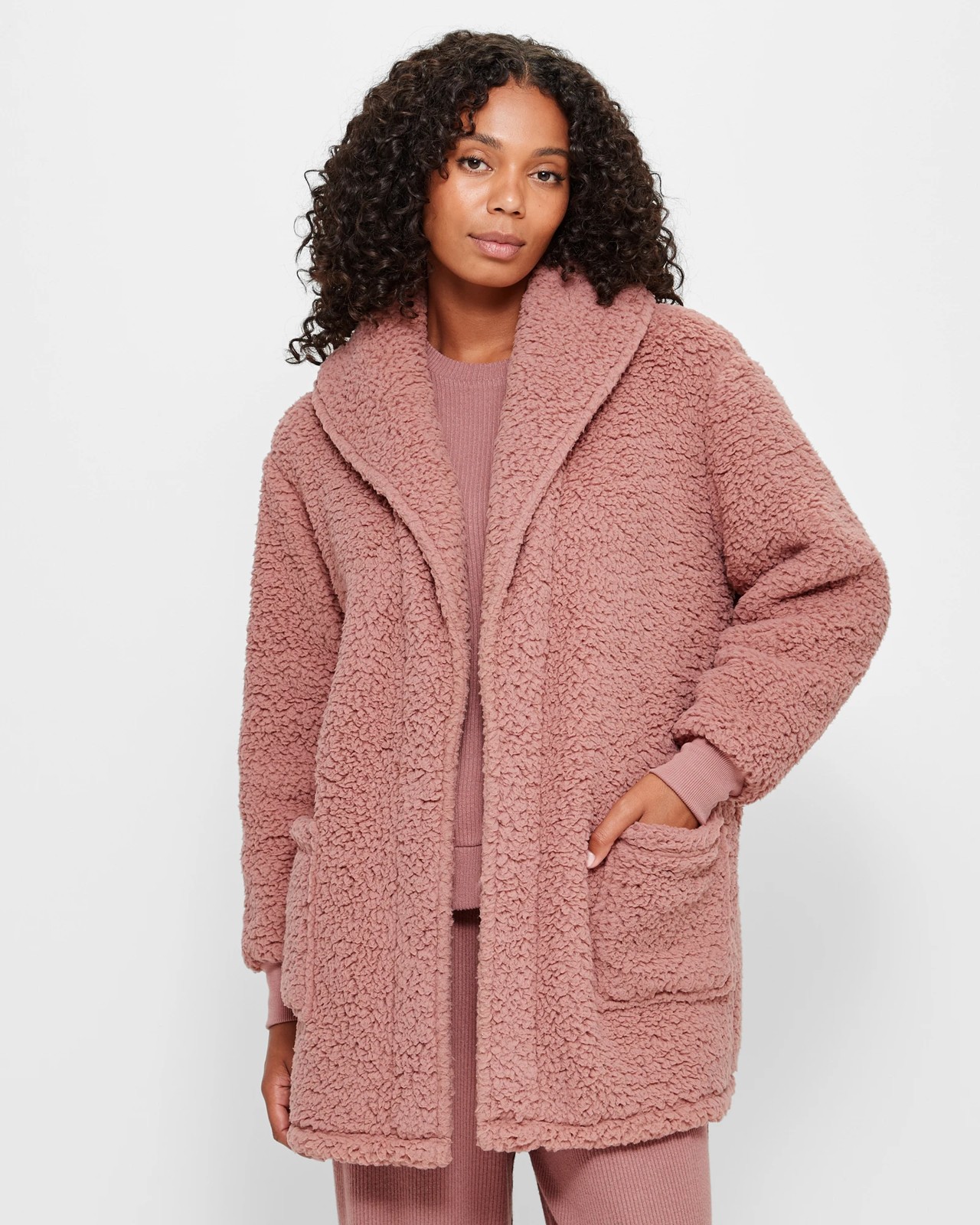 Hooded sleep cardigan sale