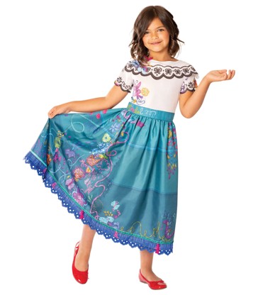 Disney Encanto Mirabel Deluxe Kids Costume Size 6-8