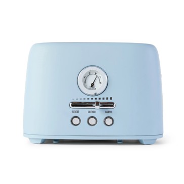 Anko 2 Slice Dial Toaster - Blue