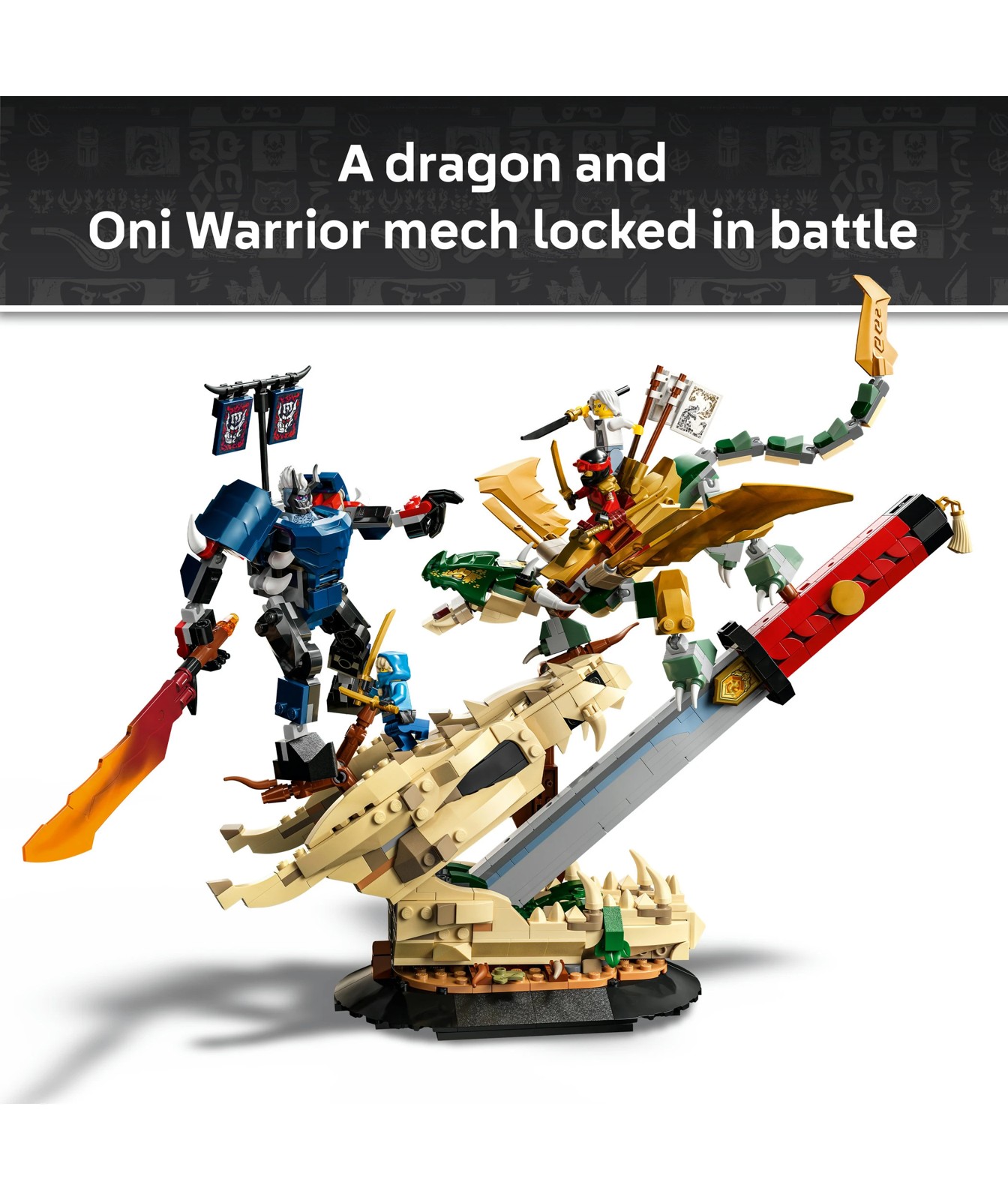 Pre-Order LEGO® NINJAGO Battle at the Dragon's Blade 71871 3 of 6