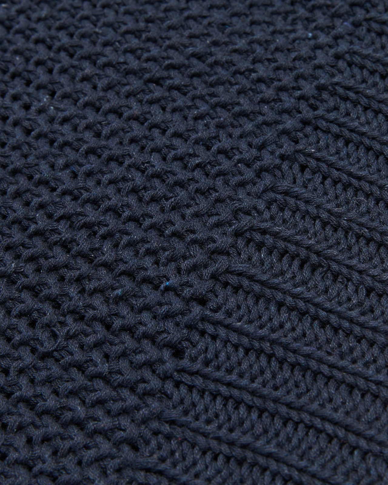 Jaspin Knitted Throw - Navy Blue | Target Australia