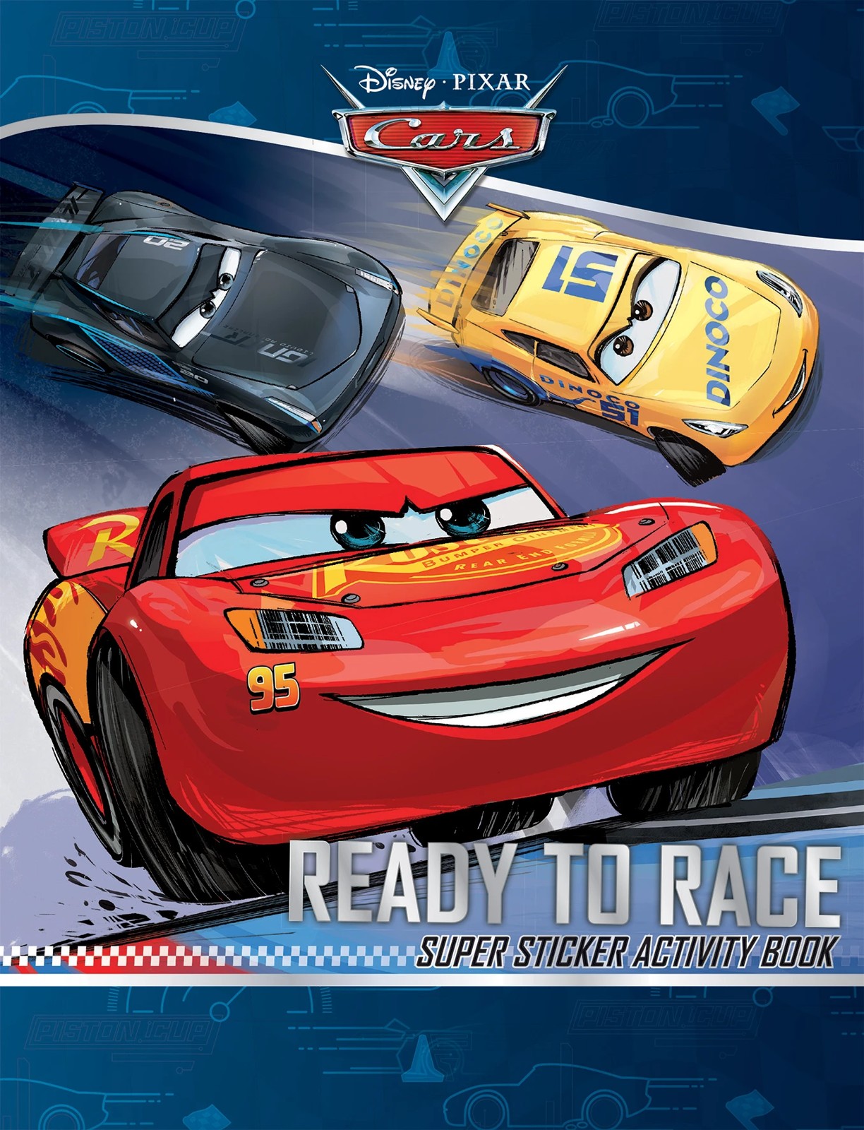Disney Pixar Cars Puffy Sticker Activity Case - Book 3 of 5
