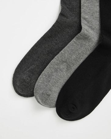 Maxx Australian Cotton Blend 3 Pack Comfort Socks