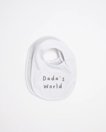 Organic Cotton Bibs 2 Pack - bub.