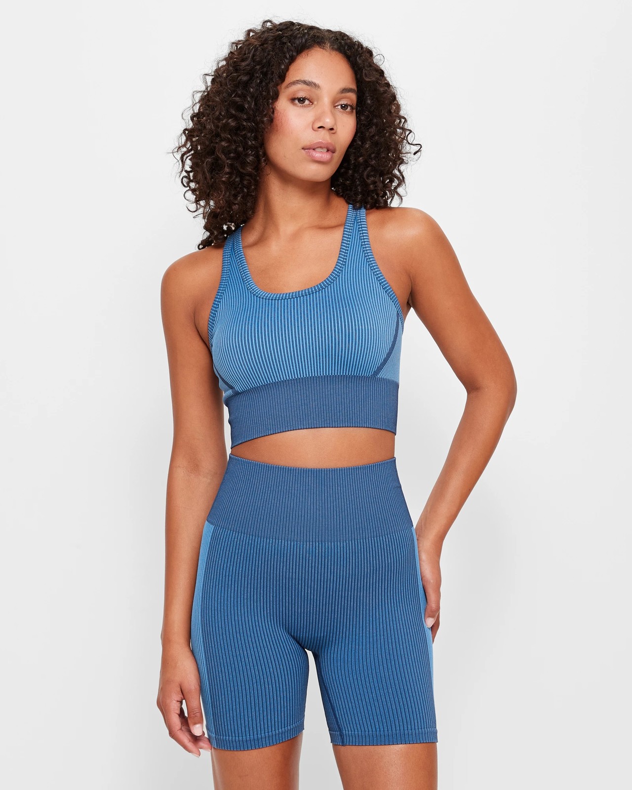 Active Seamfree Ribbed Longline Crop Top | Target Australia