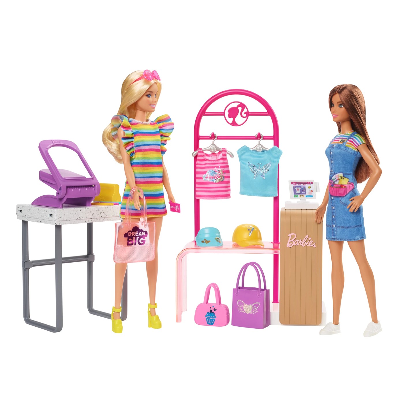 Barbie Make & Sell Boutique Playset | Target Australia