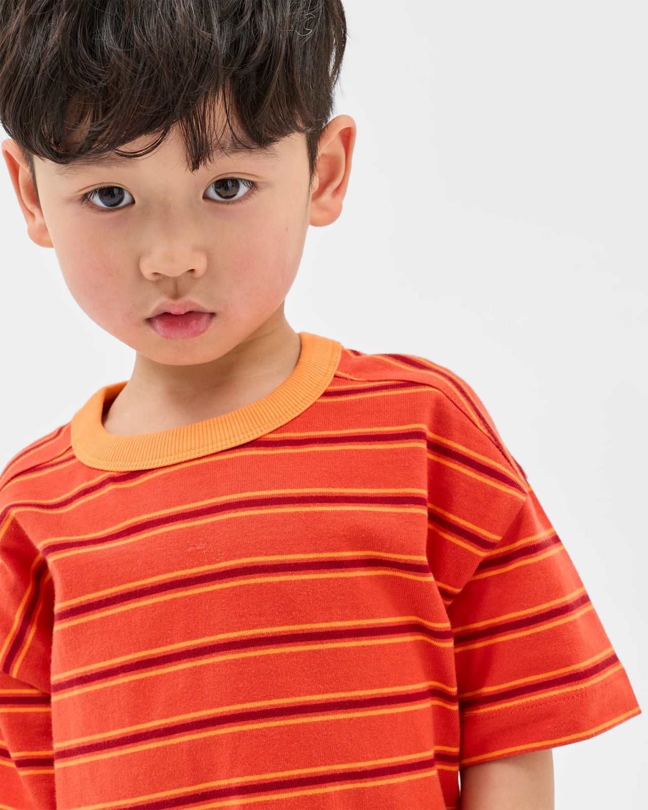 Australian Cotton Oversized Heavyweight T-Shirt - Red 2 of 5