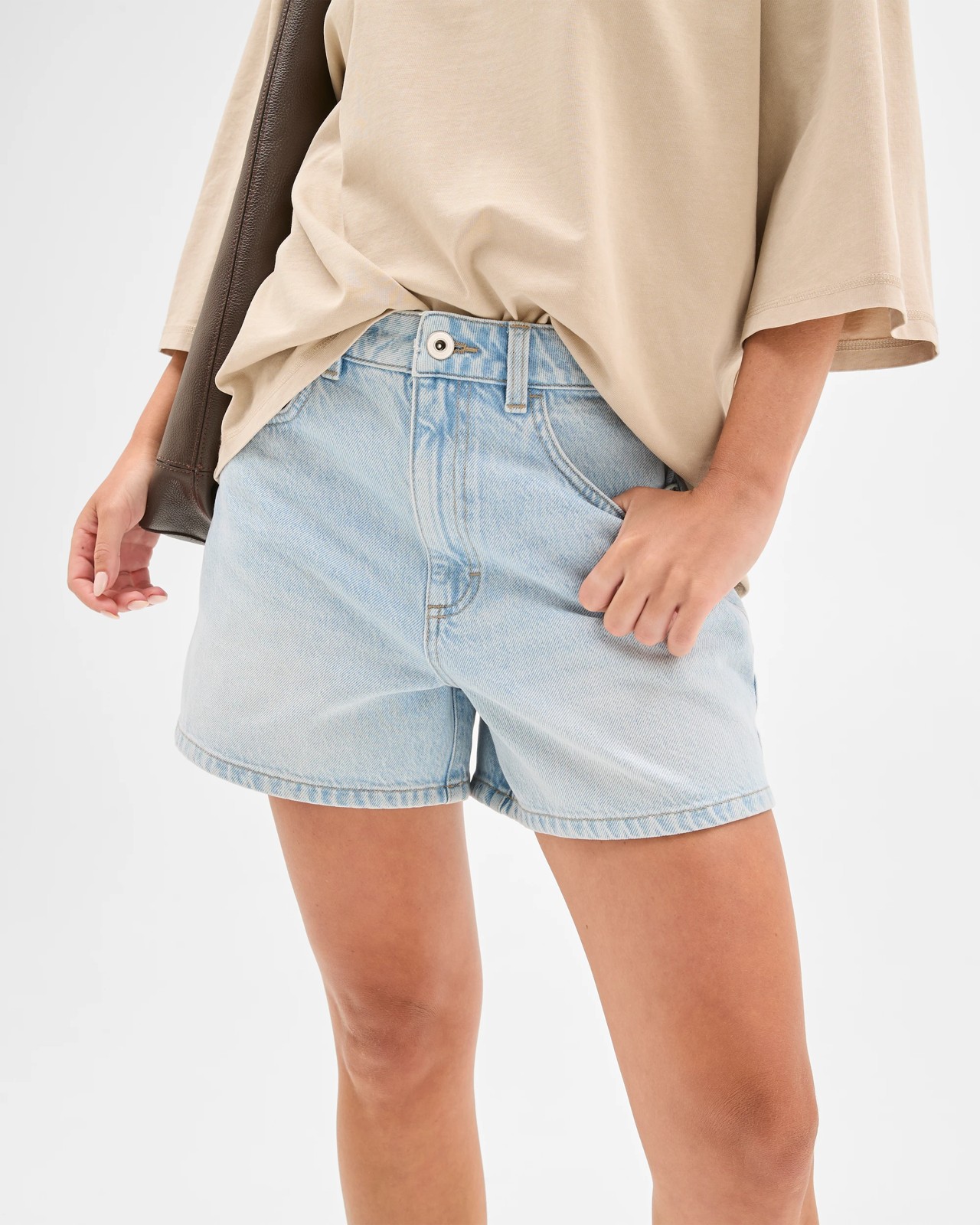 Lily Loves High Rise Denim Shorts 5 of 6