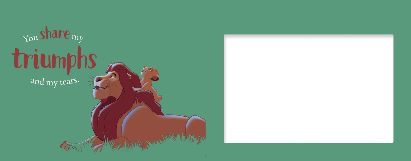 Disney: All My Love, Dad - Make Your Own Keepsake Photo Book 3 of 3