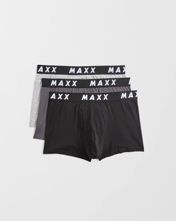 Maxx 3 Pack Flyfront Trunks