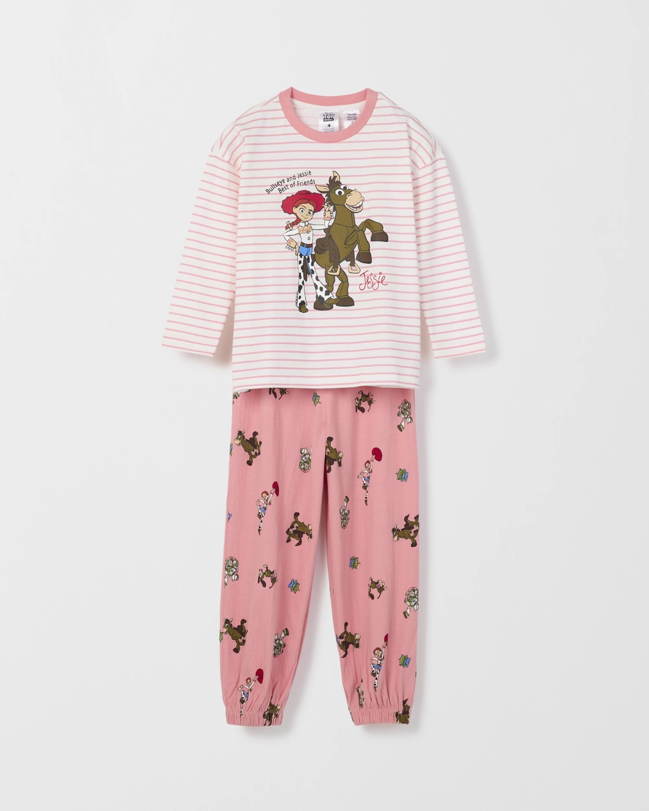 Disney Toy Story Organic Cotton Younger Girl Pyjama Set 5 of 5