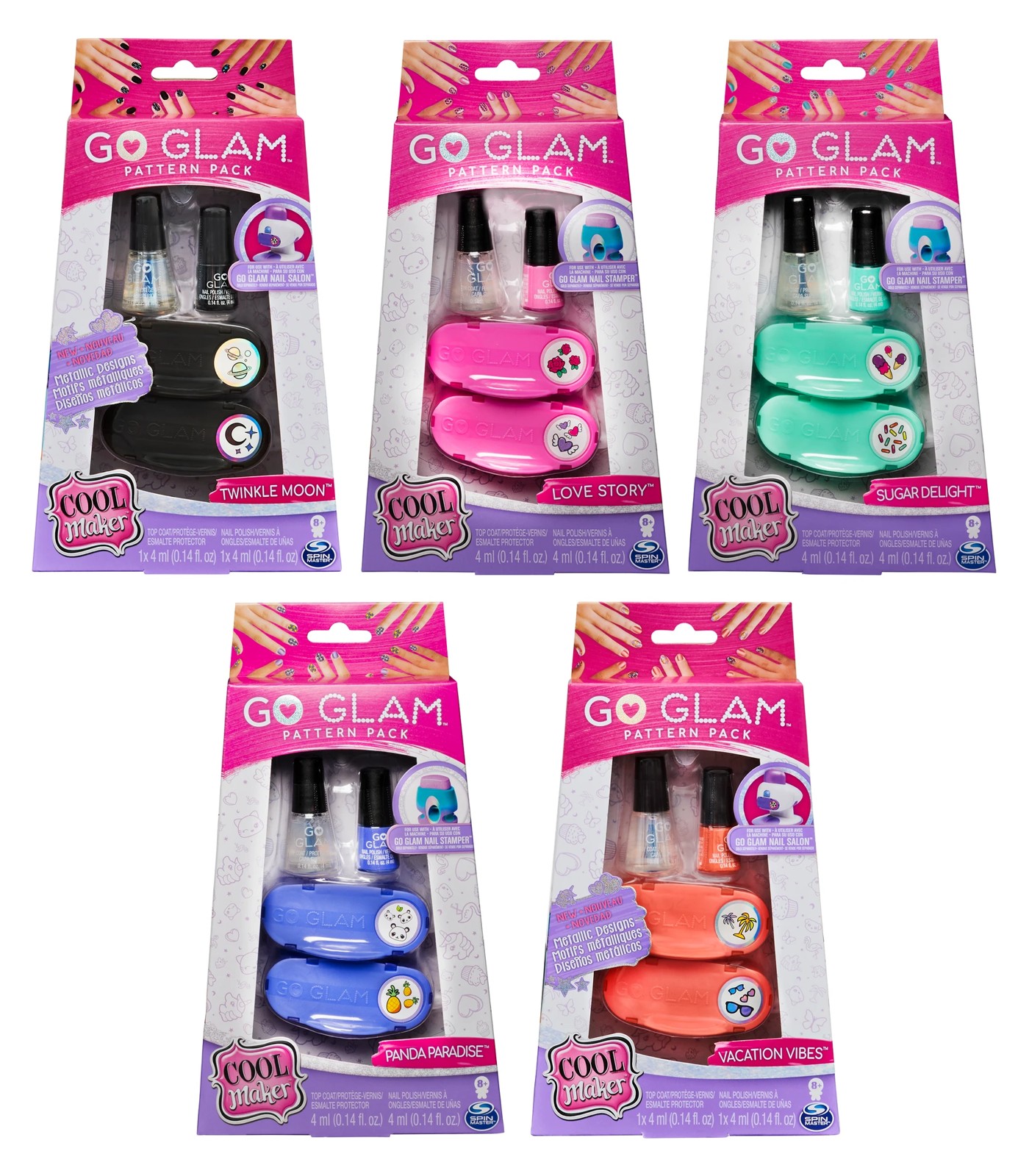 Cool Maker - Recharges Go Glam Nail Stamper Large