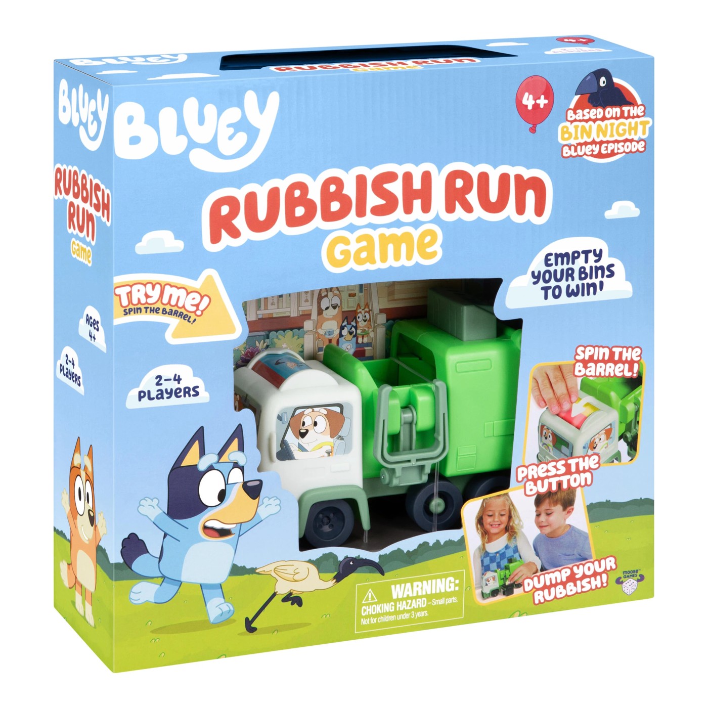 Bluey Rubbish Run Game 2 of 4