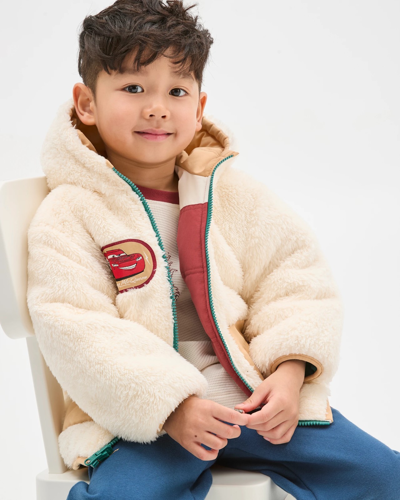 Disney Pixar Cars Reversible Puffer Jacket 2 of 5