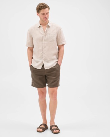 Australian Cotton Textured Shorts