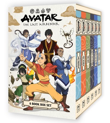 Avatar The Last Airbender: 6 Book Box Set - Book