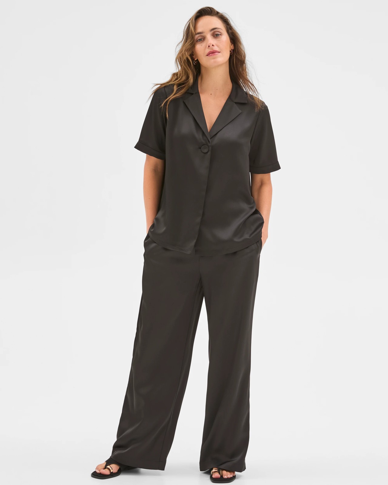 Preview Satin Pants 2 of 6
