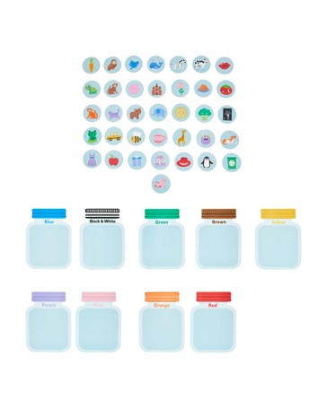 Colour Sorting Magnets - Anko