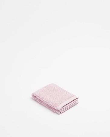Australian Cotton Ribbed Face Washer - Piper