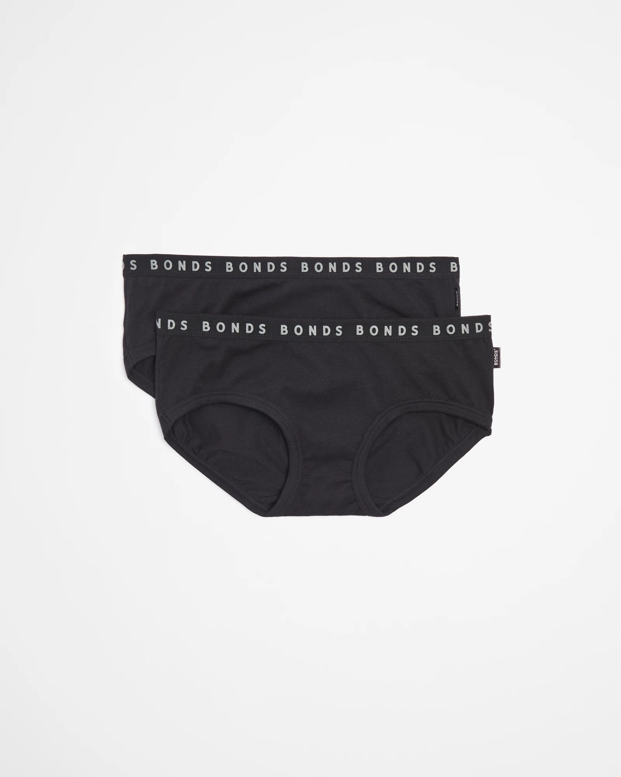 Bonds 2 Pack Hipster Boyleg Briefs Black Target Australia