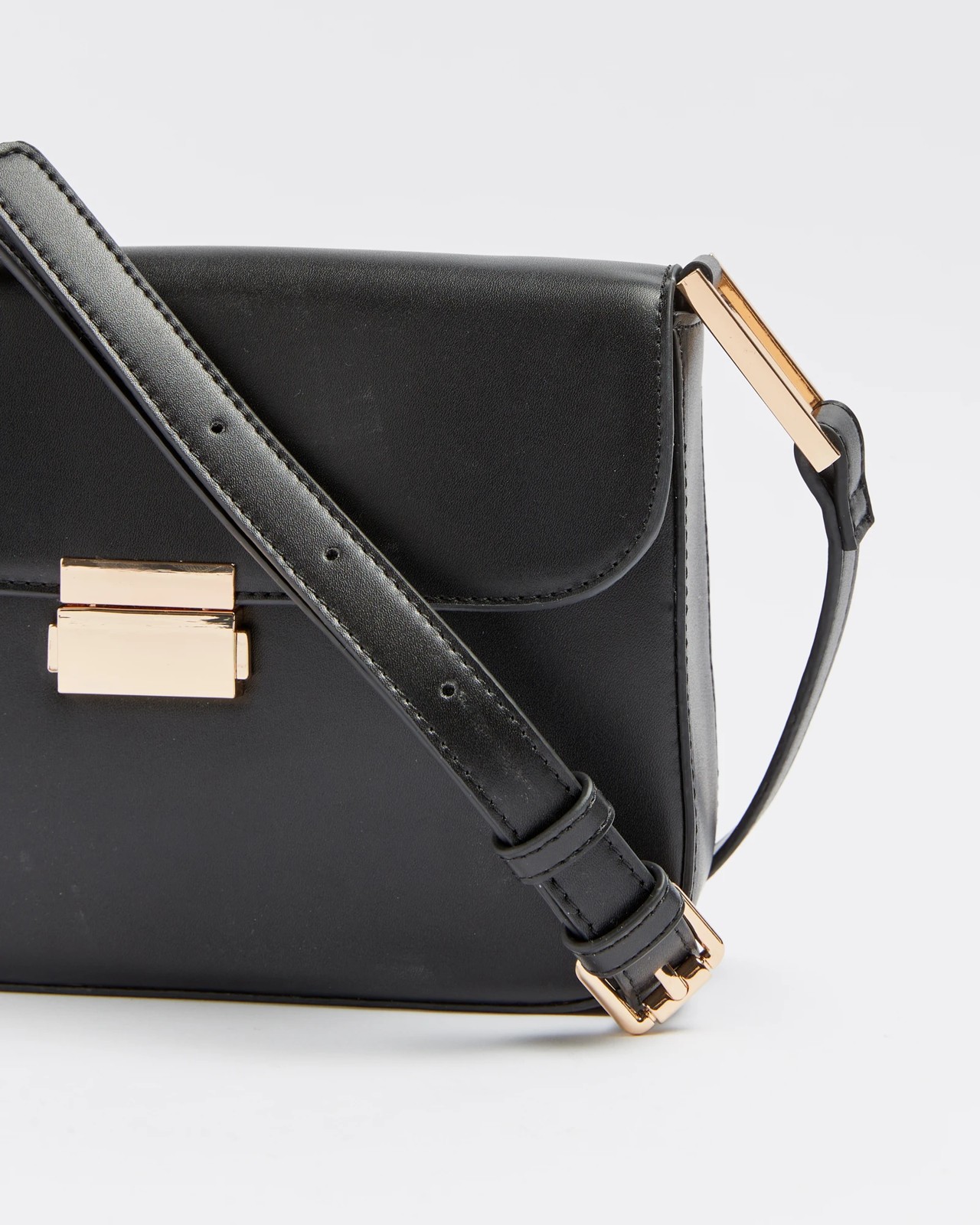 Structured Crossbody Bag - Black | Target Australia