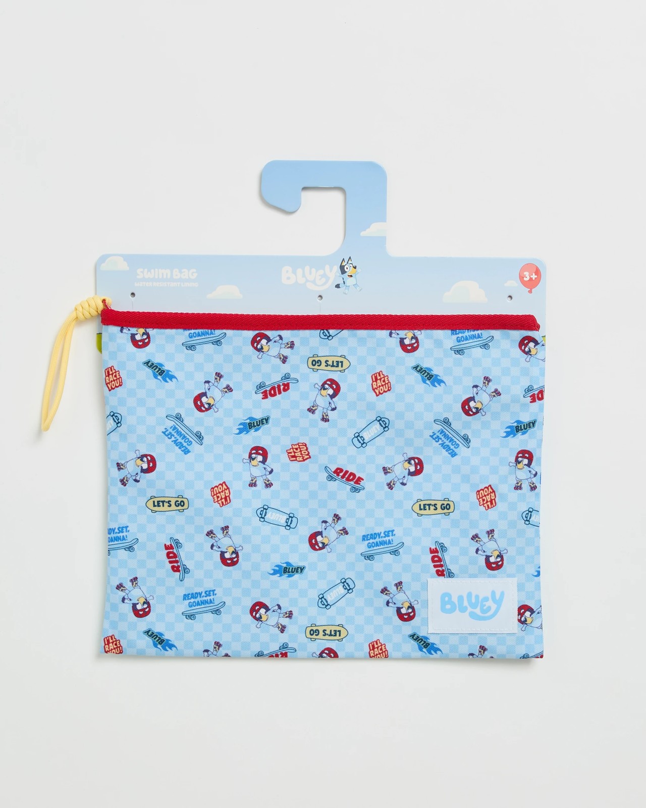 Licensed Bluey Check Print Swim Bag 3 of 3