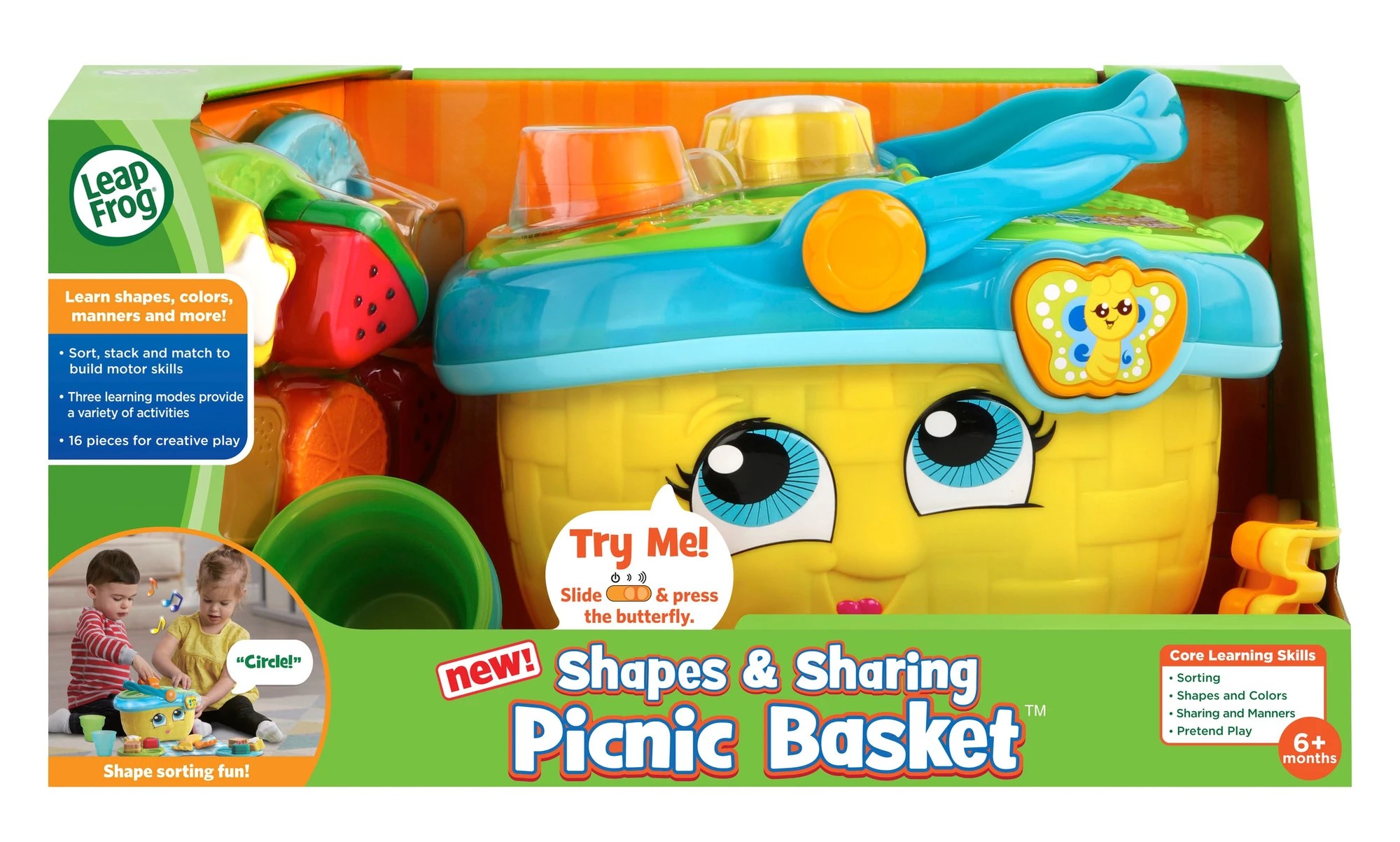 Shapes and sharing picnic basket sale target