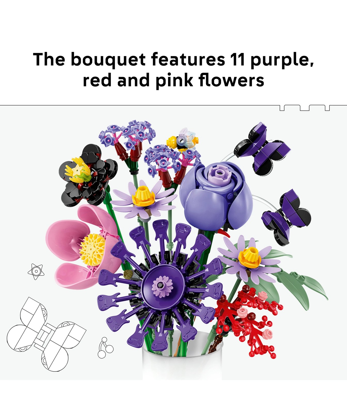 LEGO® Botanicals Olivia Rodrigo's Flower Bouquet 11507 3 of 5