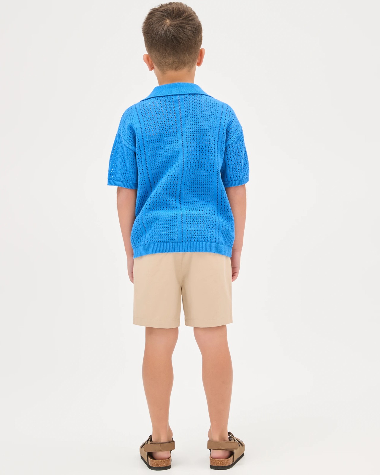 Australian Cotton Short Sleeve Knit Embroidered Shirt  4 of 6