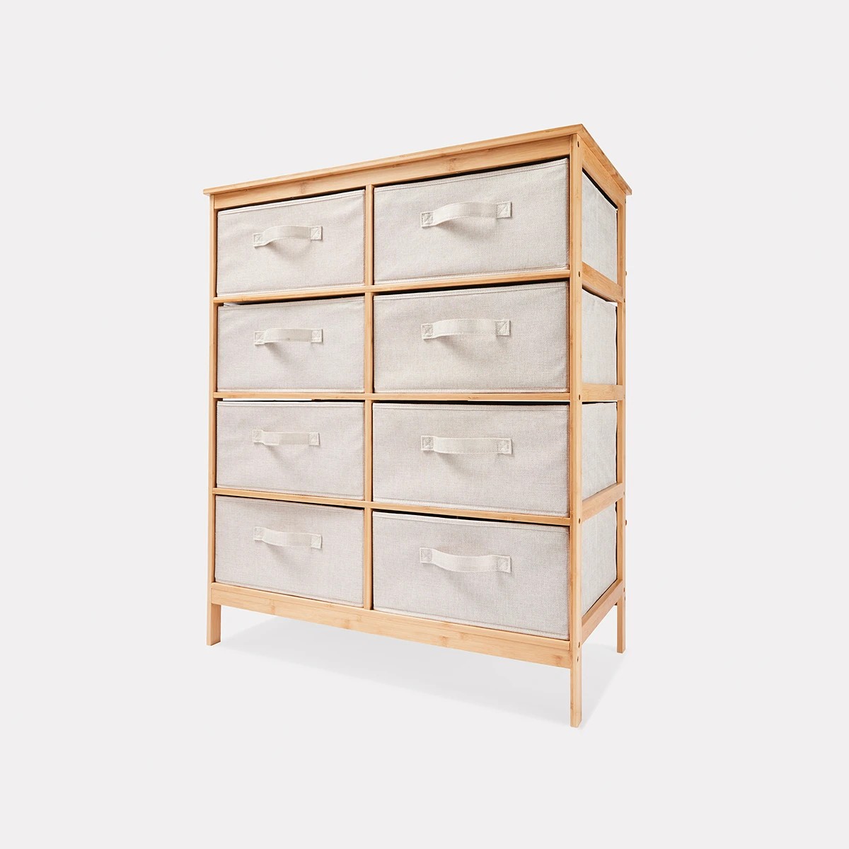 Bamboo Chest, 8 Drawer - Anko 3 of 5