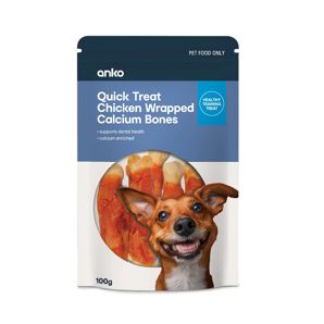 Pet Treat Chicken Wrapped Calcium Bones - Anko product image