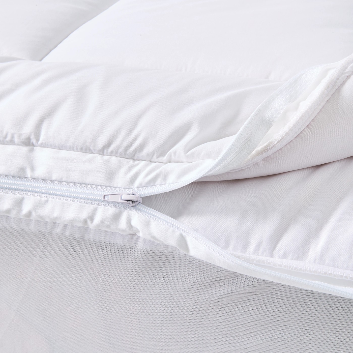 Anko Washable Dual Layer Mattress Topper, Queen Bed - White 5 of 6