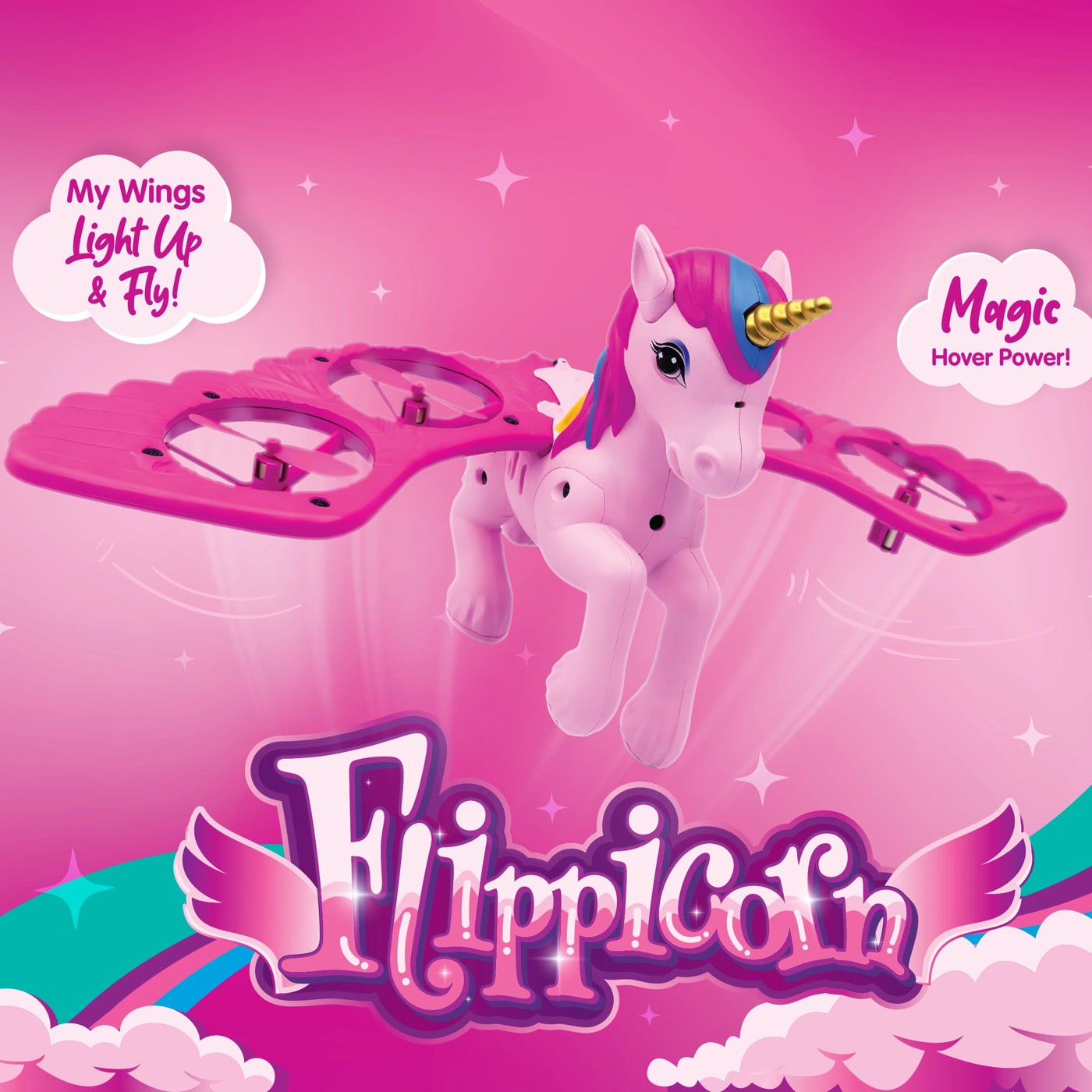 Flippicorn Remote Control Flying Unicorn 6 of 6