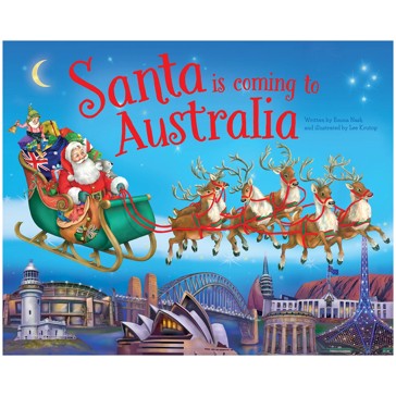 Santa is Coming to Australia by Emma Nash - Book