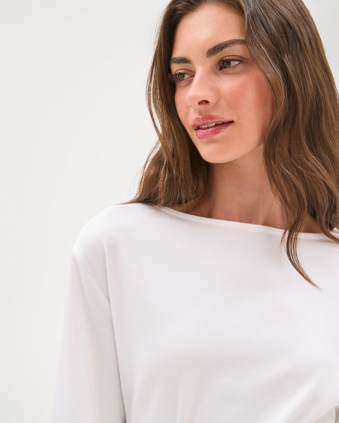 Petites Australian Cotton Short Sleeve Waisted Top 4 of 5