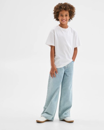 Wide Fit Denim Jeans