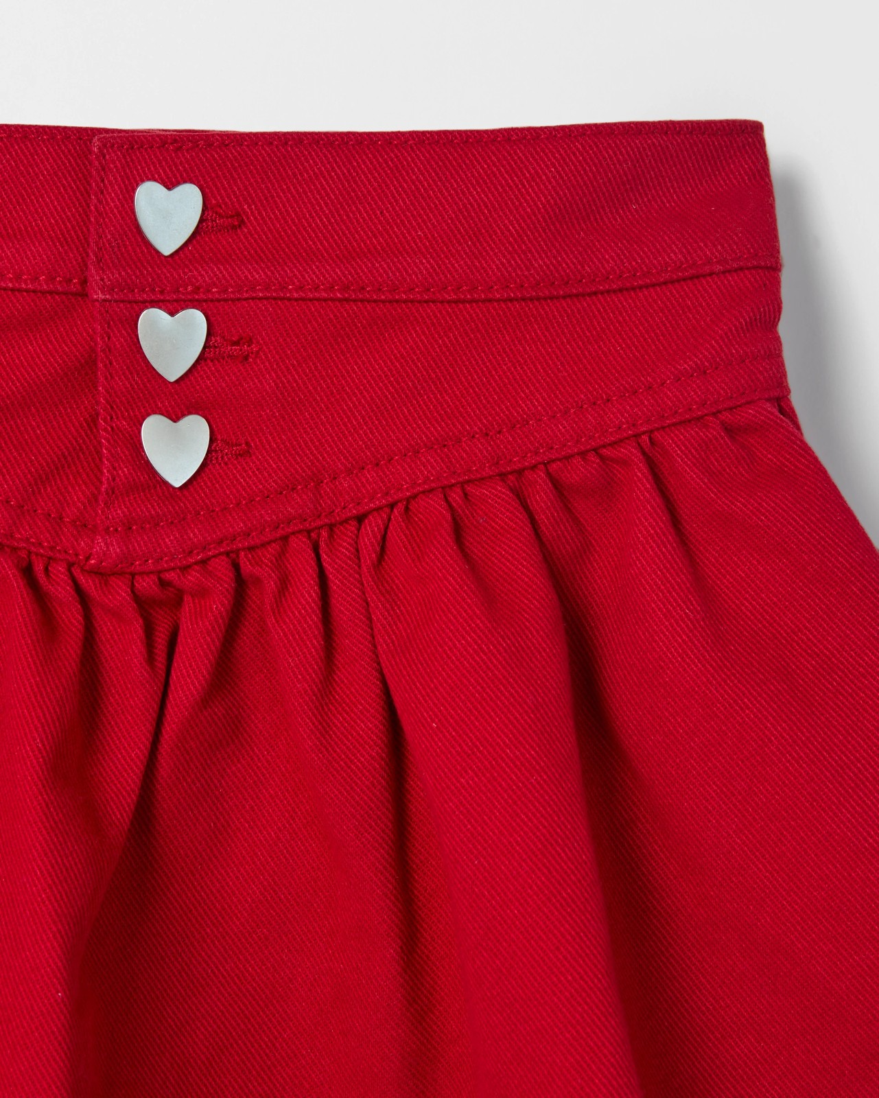 Australian Cotton Fashion Denim Skirt 2 of 2
