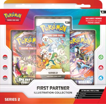 Pokemon TCG: First Partners Illustration Collection Series 2 - Assorted