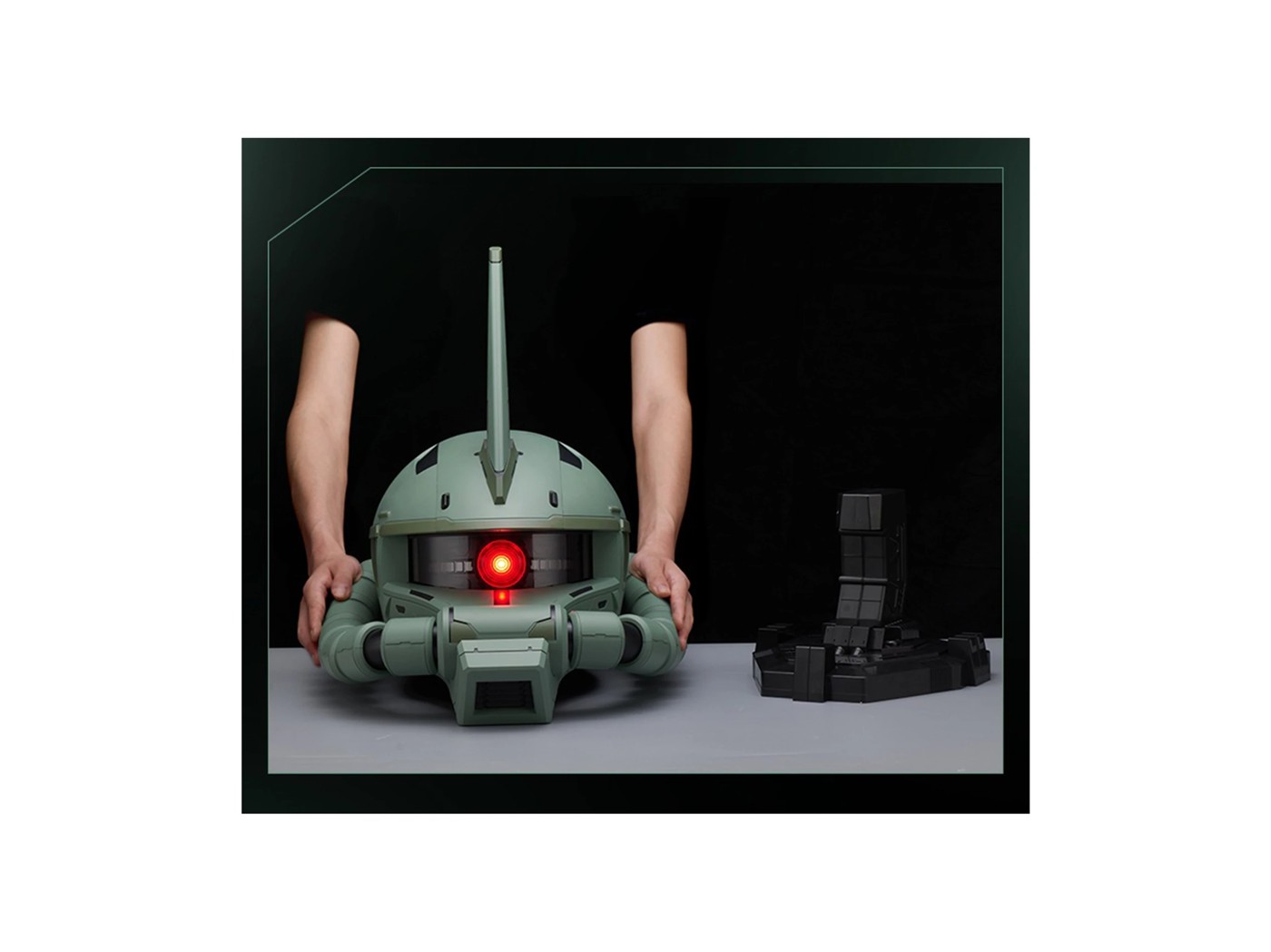 Bandai BN Head Collection - MS-06F Zaku II Mobile Suit Gundam 2 of 5