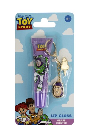 Disney Pixar Toy Story Lip Gloss Keychain 12ml - Grape Scented